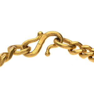 24K Classic 7″ Figaro Link Bracelet