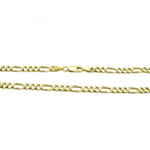 Classic 10K Yellow Gold 19″ Figaro Link Chain