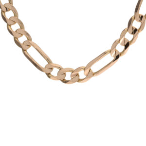 Classic 10K Yellow Gold 18″ Figaro Link Chain