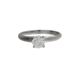 Effy 14K White Gold .70CT Diamond Solitaire Engagement Ring