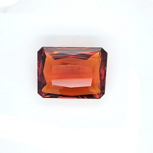 Loose 197.50CT Rectangular Brilliant Cut Madeira Citrine