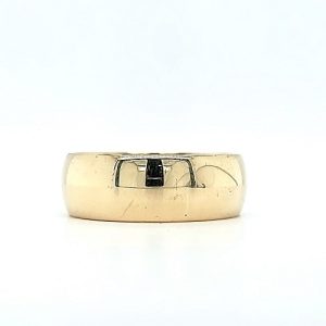 14K Yellow Gold 8mm Comfort Fit Band