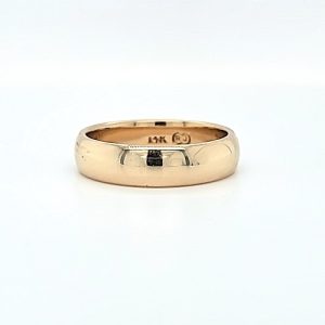 14K Yellow Gold 4mm Band