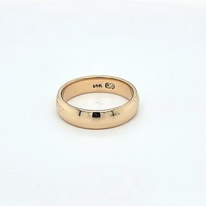 14K Yellow Gold 4mm Band