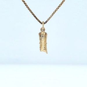 10K Yellow Gold 18mm Diploma Charm/Pendant