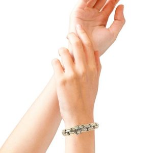 18K Yellow Gold 7″ Braided Link Bracelet