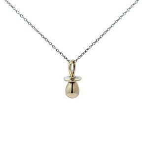 10K Yellow Gold 18mm Soother Charm/Pendant