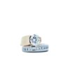 18K Yellow Gold & Platinum Wrap Around Ring w/ 1.16CT RBC Diamond & 15 RBC Channel Set Diamonds