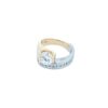 18K Yellow Gold & Platinum Wrap Around Ring w/ 1.16CT RBC Diamond & 15 RBC Channel Set Diamonds - Image 4