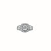 14K White Gold .63CT RBC Canadian Diamond Centre & 50 Diamonds Engagement Ring 💍