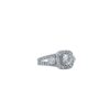 14K White Gold .63CT RBC Canadian Diamond Centre & 50 Diamonds Engagement Ring 💍 - Image 4