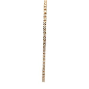 14K Yellow Gold 7.5″ Diamond Tennis Bracelet