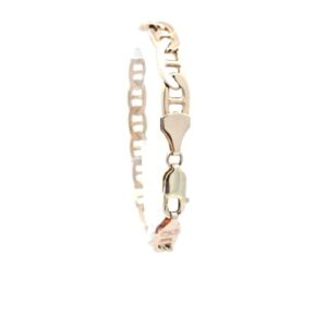 14K Yellow Gold 7.5″ Marine Link Bracelet