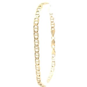 14K Yellow Gold 8.25″ Marine Link Bracelet