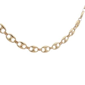 14K Yellow Gold 20″ Puffed Gucci Link Chain