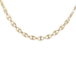 14K Yellow Gold 20″ Puffed Gucci Link Chain