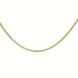 14K Yellow Gold 20″ Curb Link Chain
