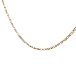 18K Yellow Gold 26.5″ Curb Link Chain