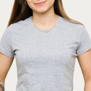 24K Gold 18″ Cable Link Chain w/ “S” Clasp